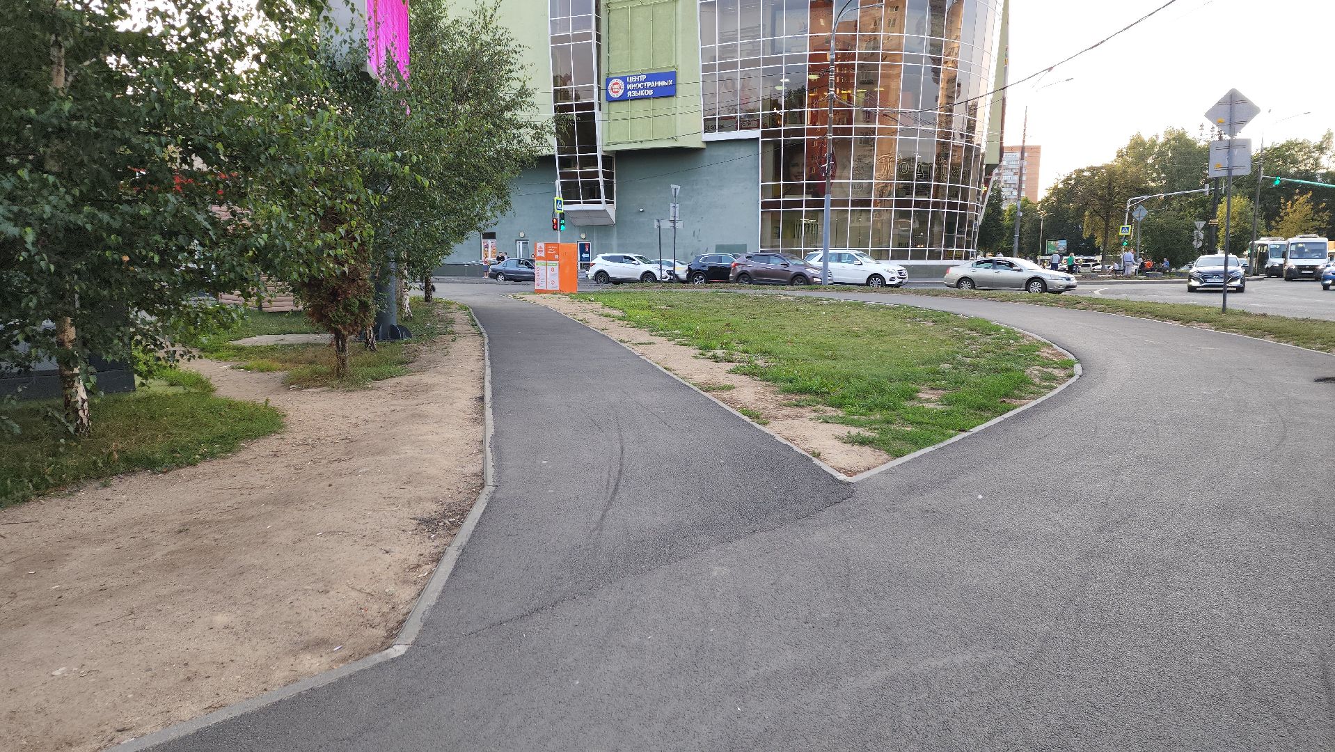 пушкино, народная тропа, асфальтовое покрытие, асфальтирование улицы, дорожный ремонт,