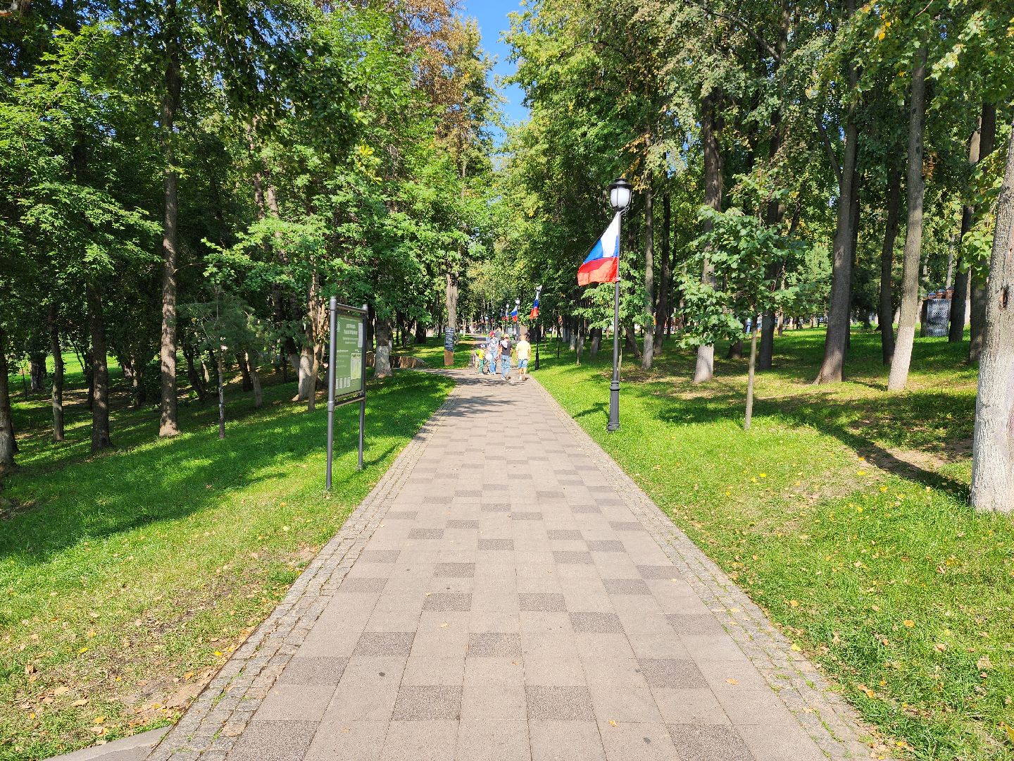 раменское, общество, день российского флага, флешмоб в парке,