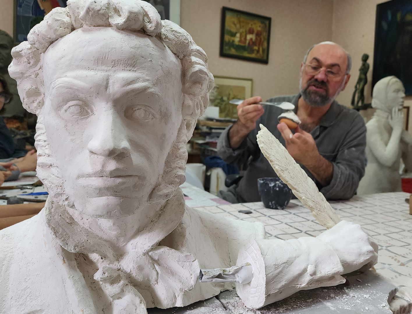 Солнечногорск, курск мы рядом, искусство, скульптура, многодетные семьи,