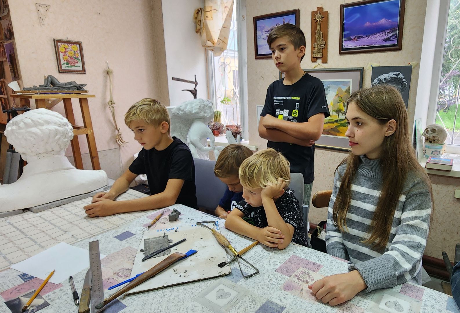 Солнечногорск, курск мы рядом, искусство, скульптура, многодетные семьи,