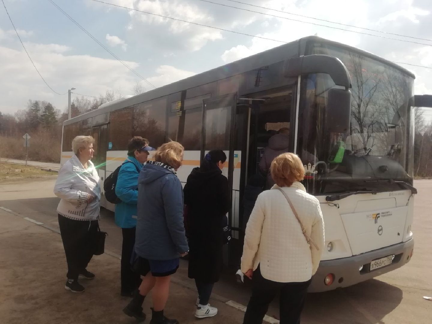 общественный транспорт, автобусы, Звенигород, Ершово, Голицыно, валидаторы для бесконтактной оплаты проезда, НеФАЗ