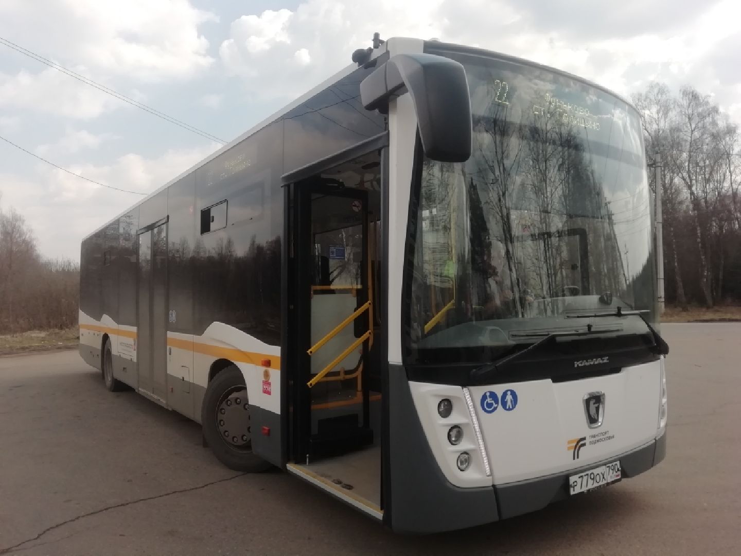 общественный транспорт, автобусы, Звенигород, Ершово, Голицыно, валидаторы для бесконтактной оплаты проезда, НеФАЗ