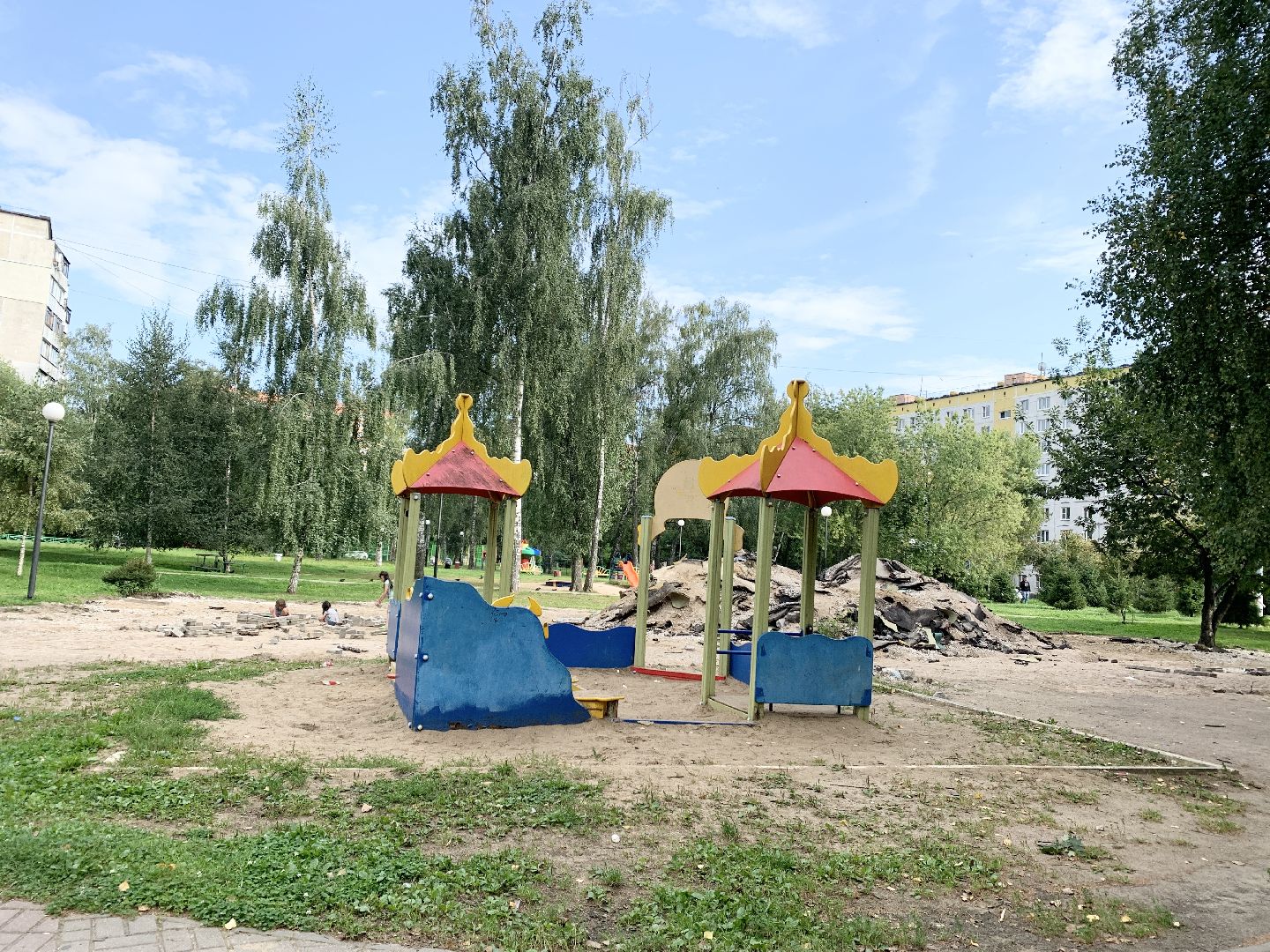 Балашиха, Подмосковье, Благоустройство детских площадок, модернизация детской площадки, губернаторская площадка,