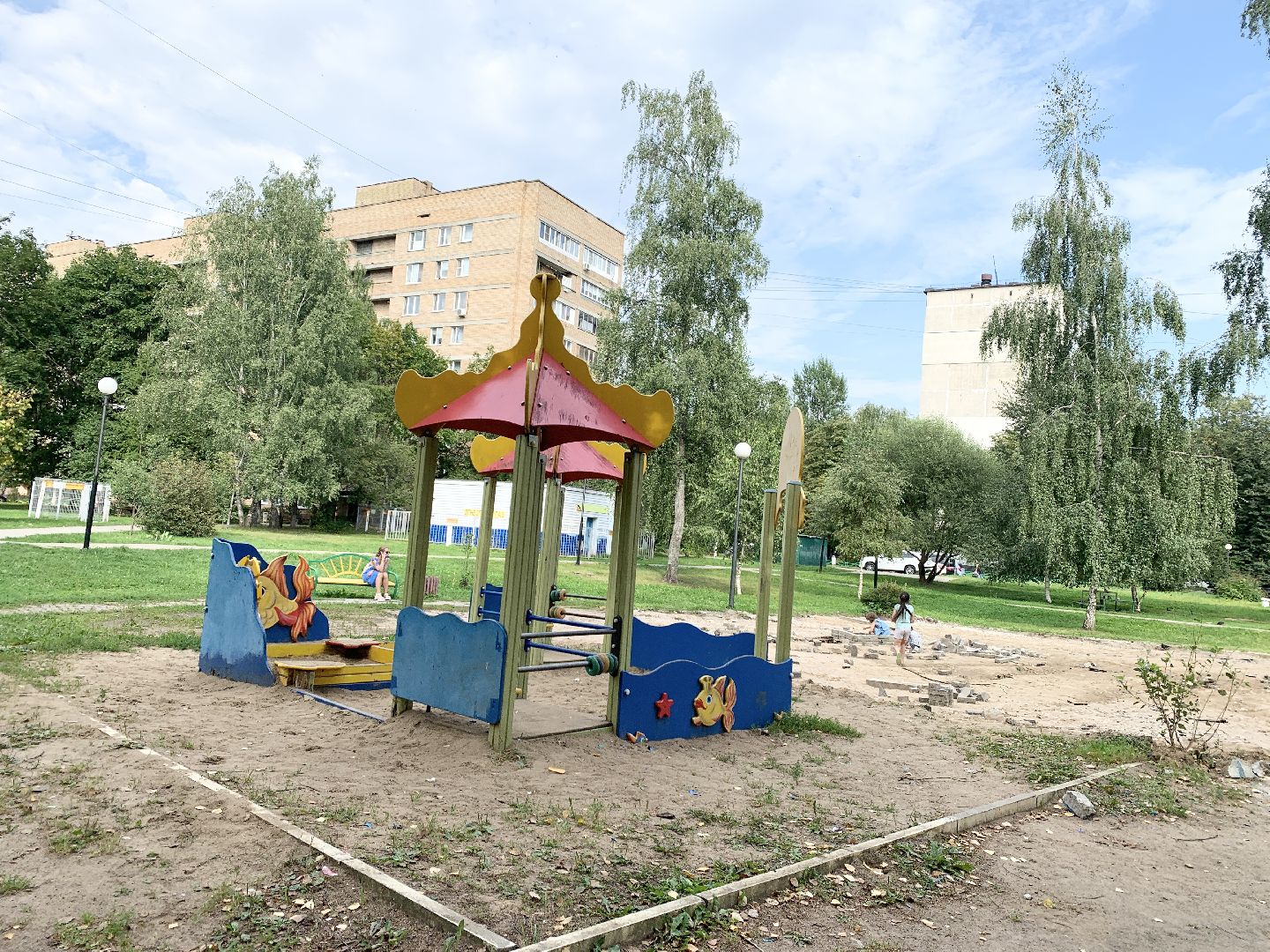 Балашиха, Подмосковье, Благоустройство детских площадок, модернизация детской площадки, губернаторская площадка,