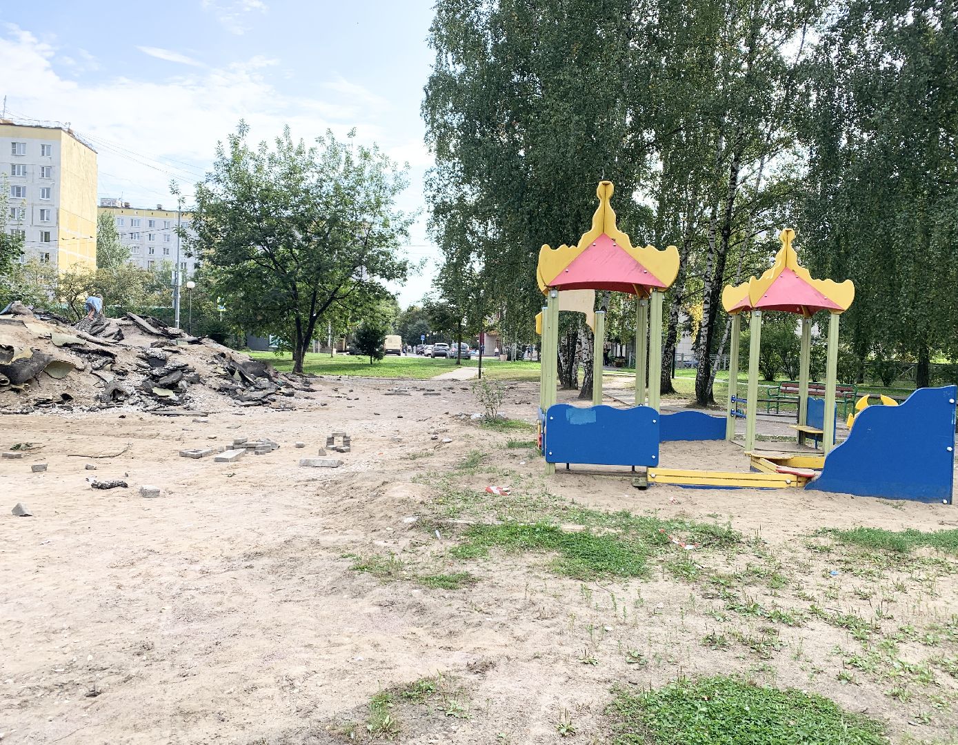 Балашиха, Подмосковье, Благоустройство детских площадок, модернизация детской площадки, губернаторская площадка,