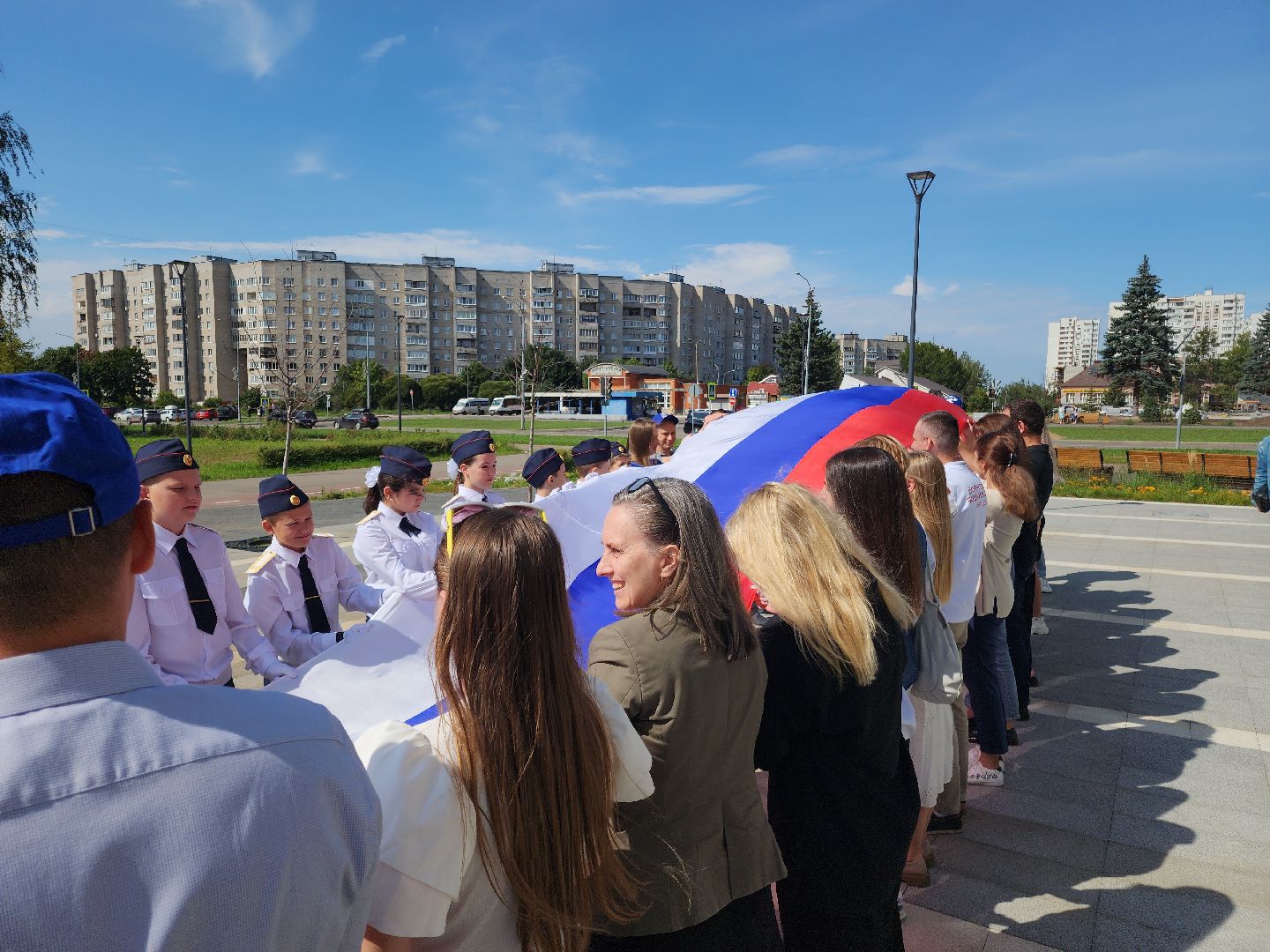 Черноголовка, день флага россии, Волонтеры подмосковья,