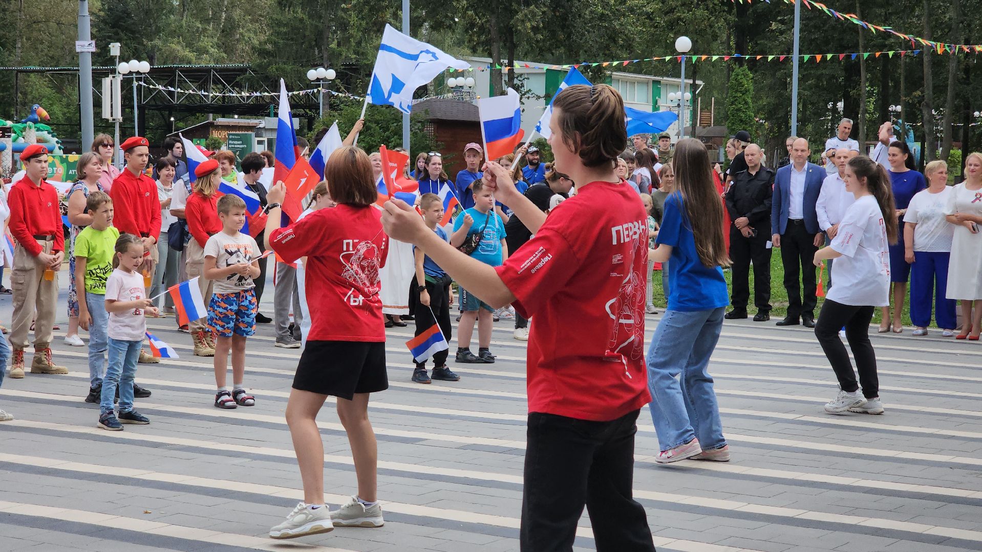 кашира, праздник, флешмоб, парк,