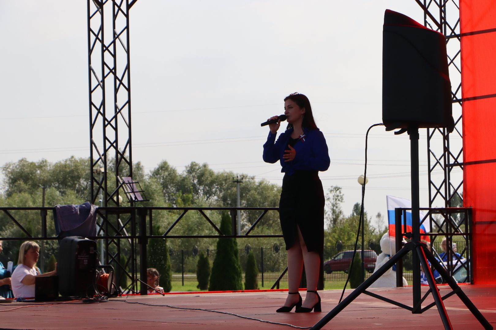 Серебряные Пруды, День флага, триколор, Парк Серебряный,