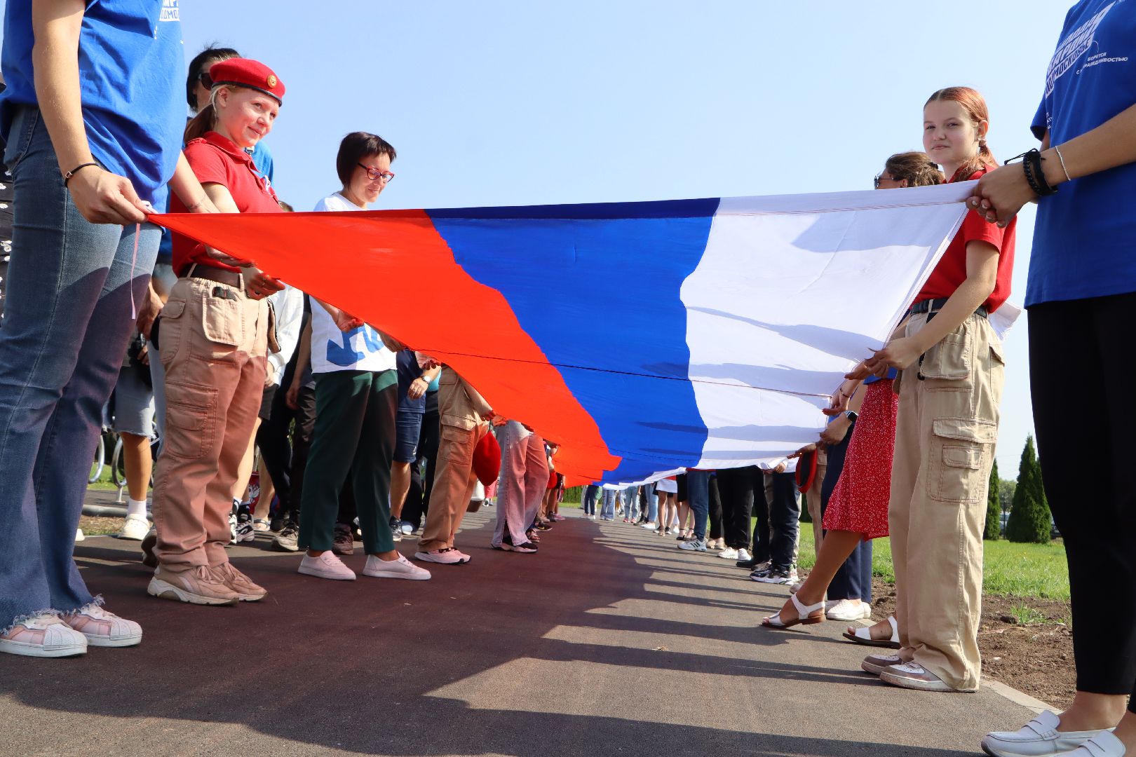 Серебряные Пруды, День флага, триколор, Парк Серебряный,