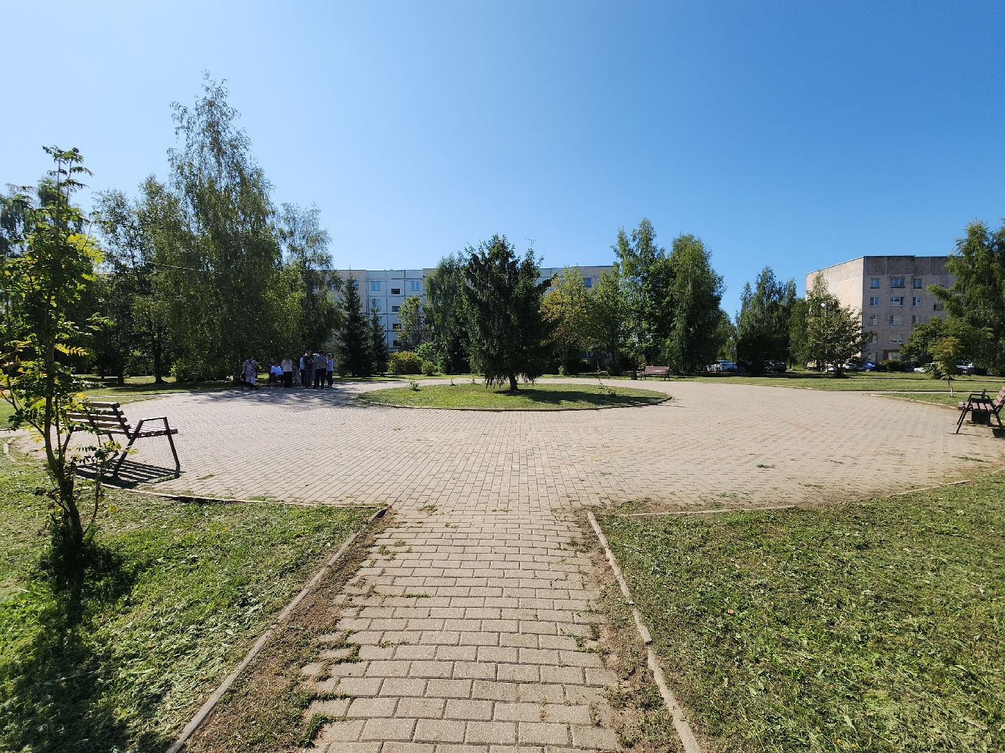 Солнышко, Сквер, реконструкция сквера, колюбакино, благоустройство, руза, рузский городской округ,