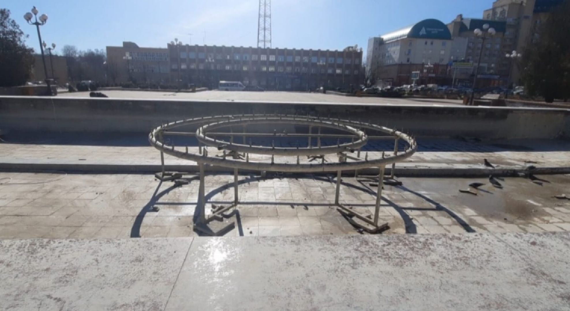 Фонтан, пуск фонтанов, город, Наро-Фоминск, перемены