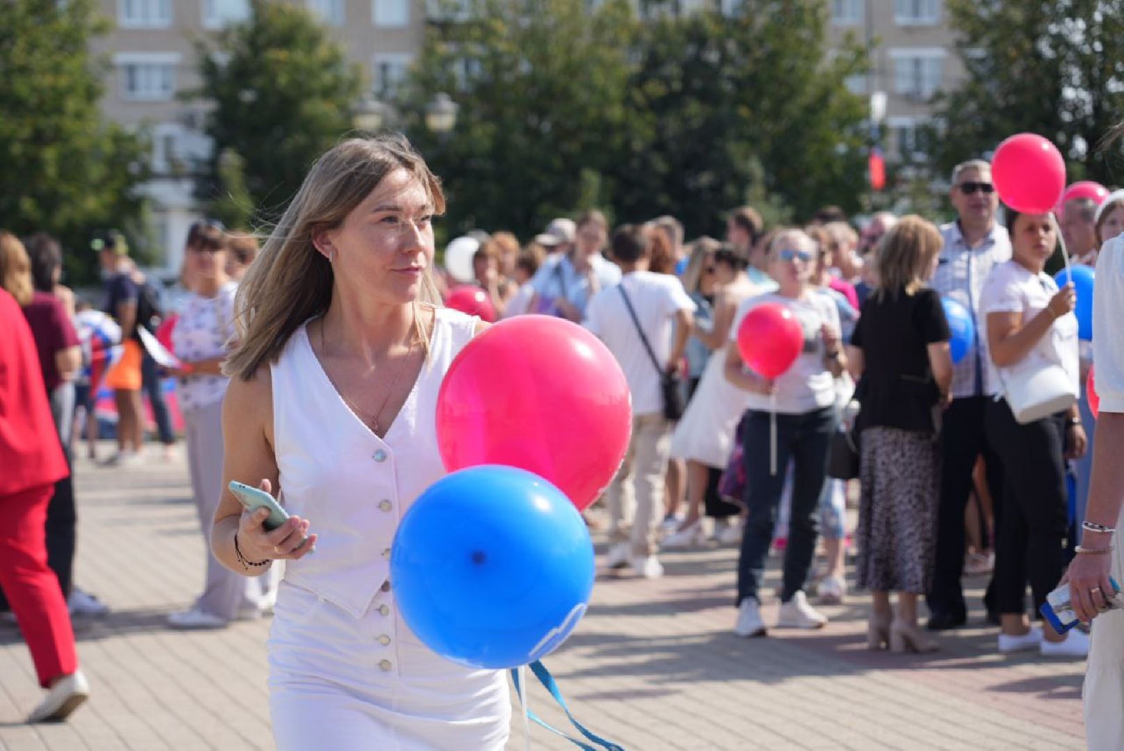 Акция, Триколор, Флаг, Сергиев Посад, День флага,