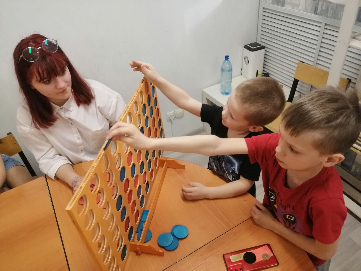 три поколения, ЦМИ, Протвино, настолки, общение