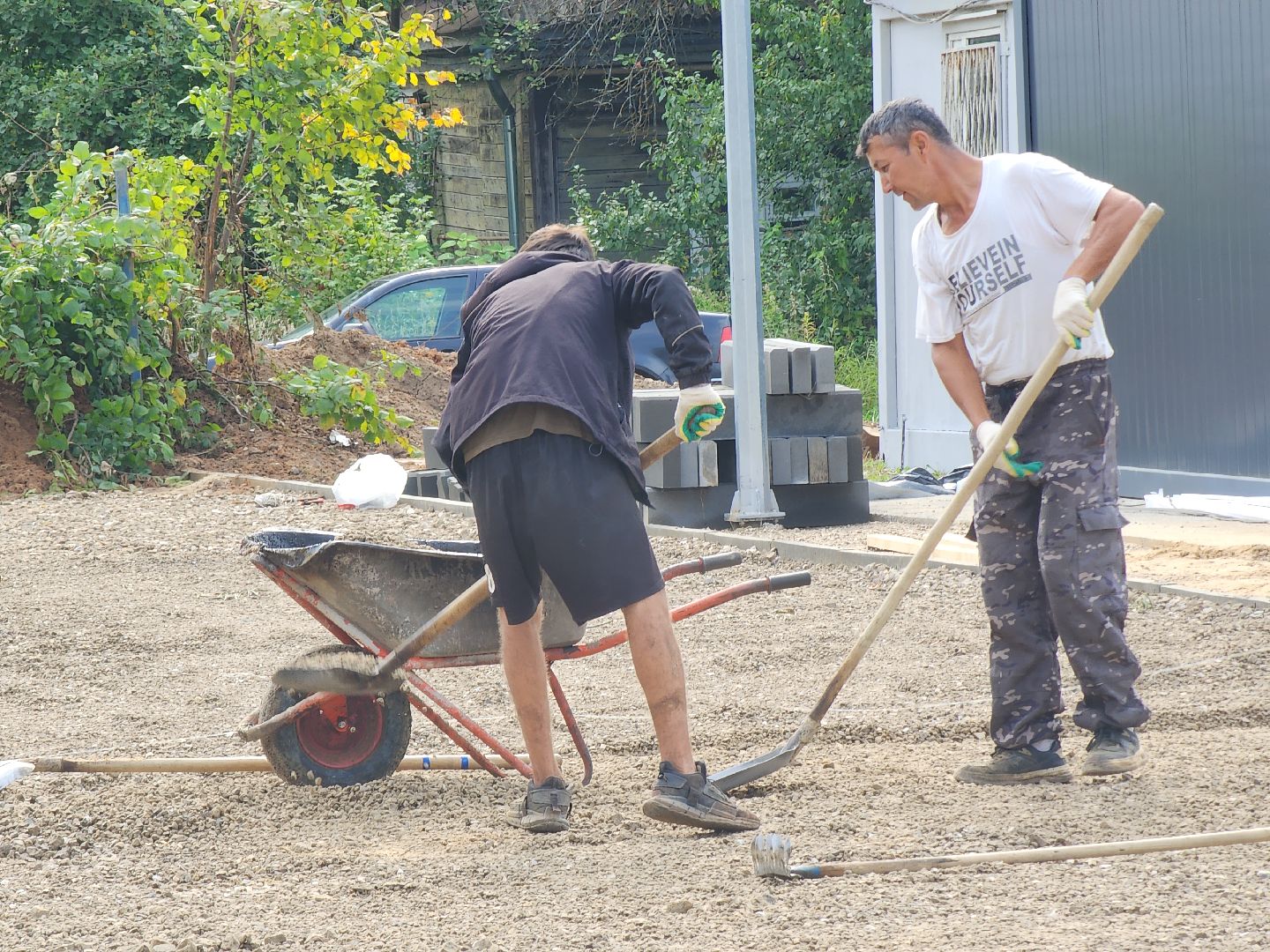 Спорт,спорт в рузе, хоккейная коробка, строительство, строительство хоккейной коробки, Руза, рузский городской округ,