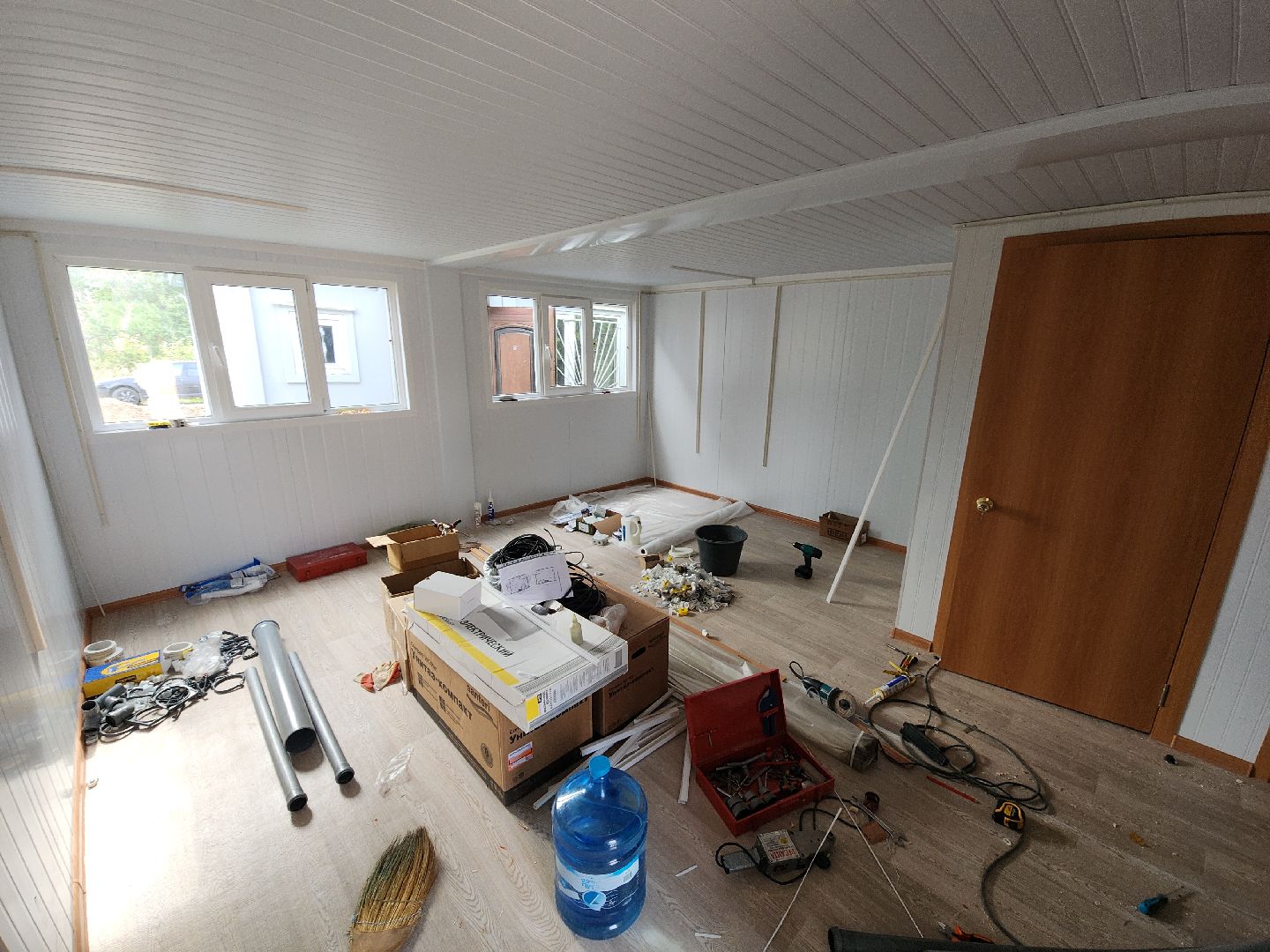 Спорт,спорт в рузе, хоккейная коробка, строительство, строительство хоккейной коробки, Руза, рузский городской округ,