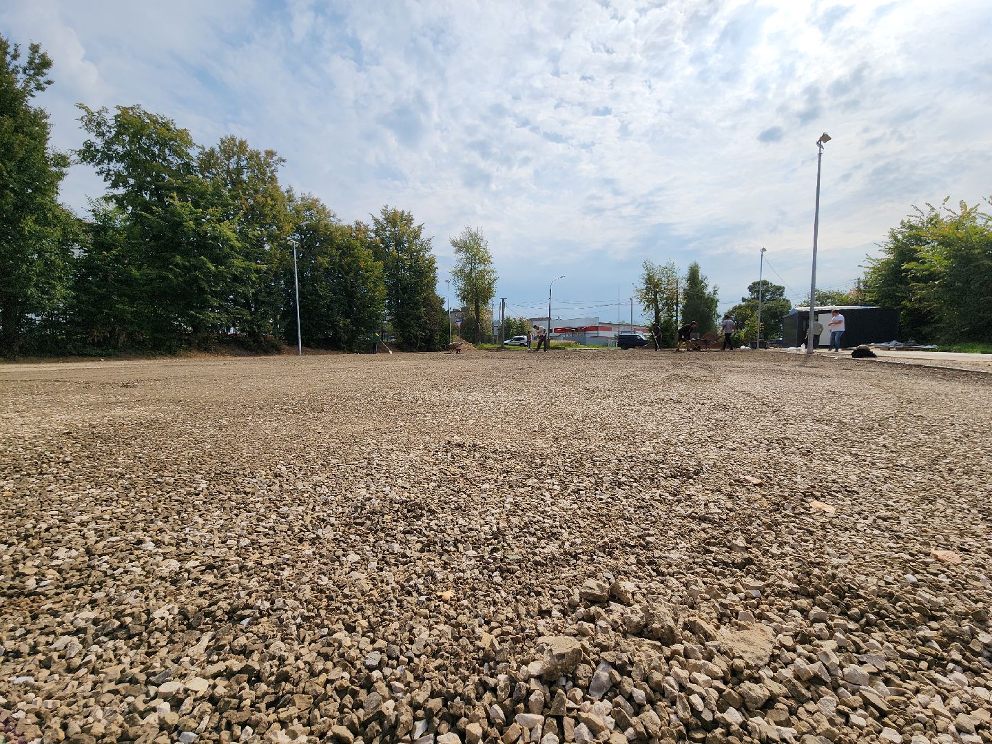 Спорт,спорт в рузе, хоккейная коробка, строительство, строительство хоккейной коробки, Руза, рузский городской округ,