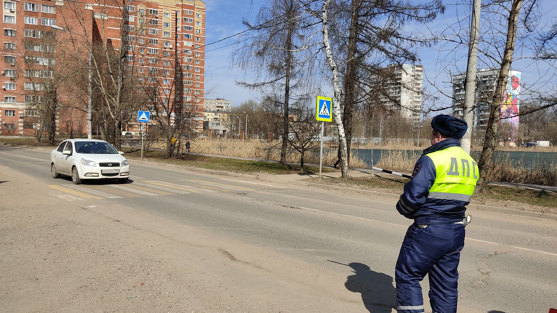 Лобня, транспорт, ГИБДД