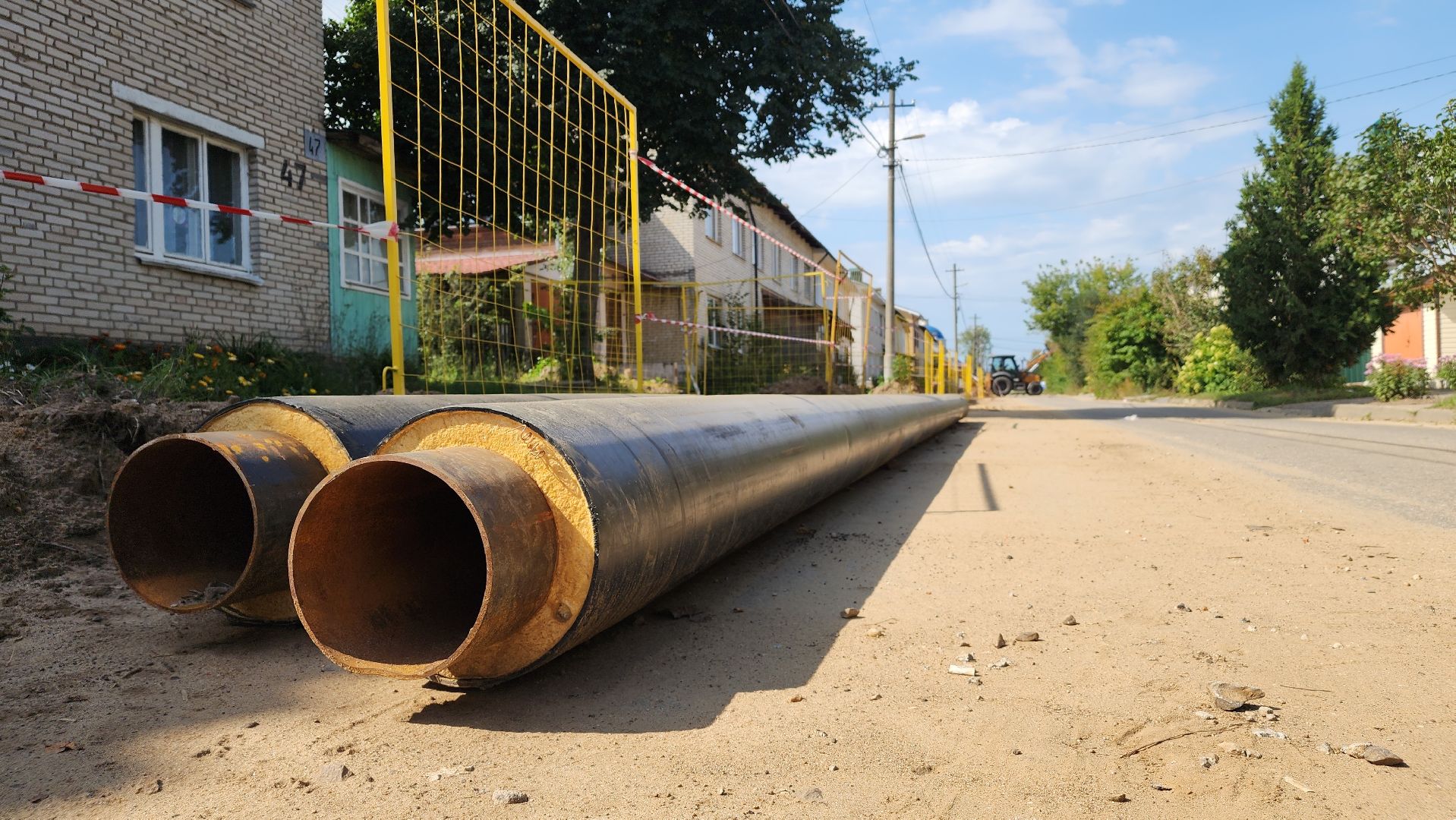 жкх, замена теплотрассы, ремонт котельной, Лосино-Петровский,