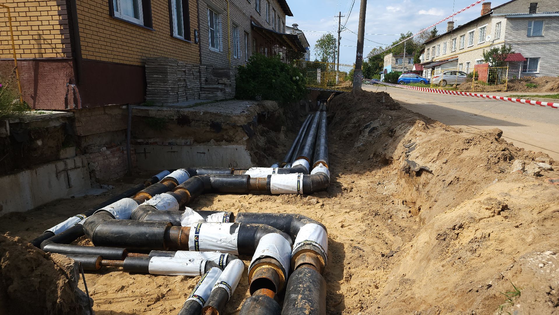 жкх, замена теплотрассы, ремонт котельной, Лосино-Петровский,