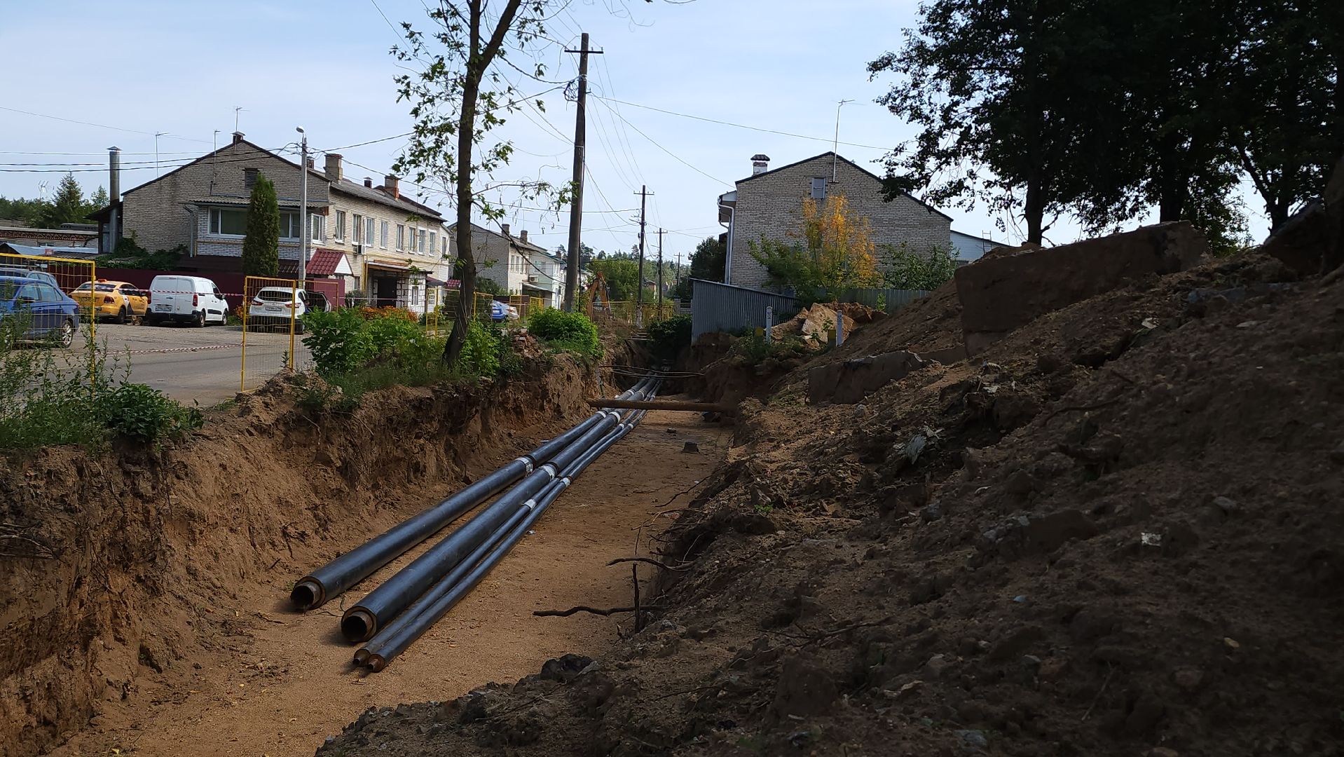 жкх, замена теплотрассы, ремонт котельной, Лосино-Петровский,