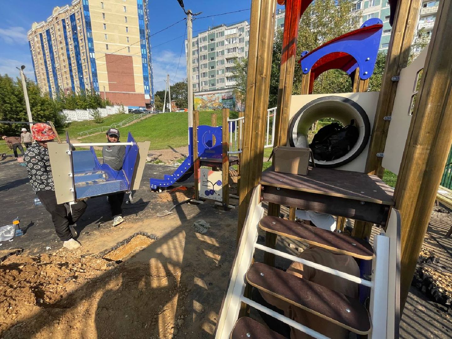 Дмитров, Губернаторская детплощадка, Минблаго,