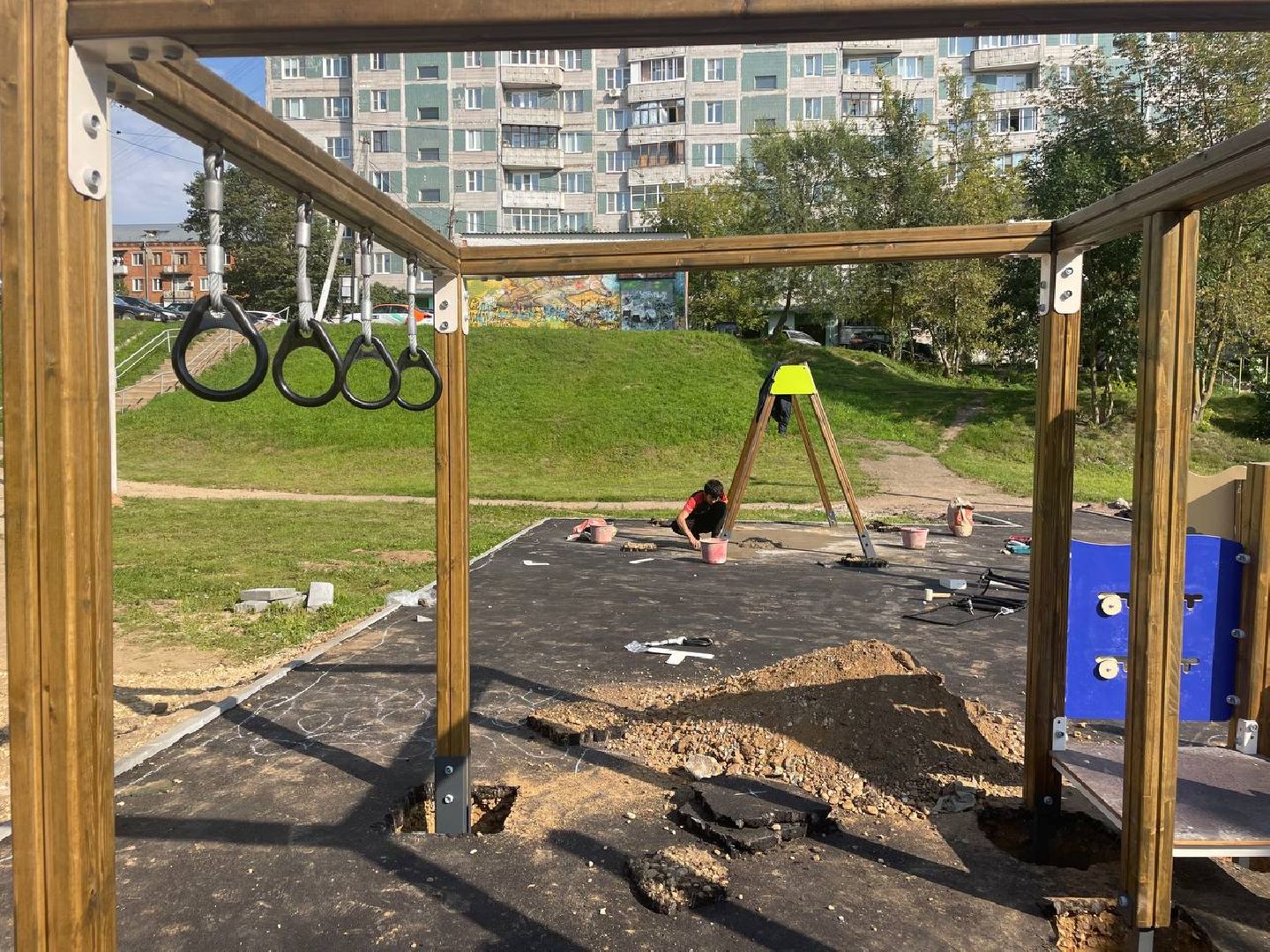 Дмитров, Губернаторская детплощадка, Минблаго,