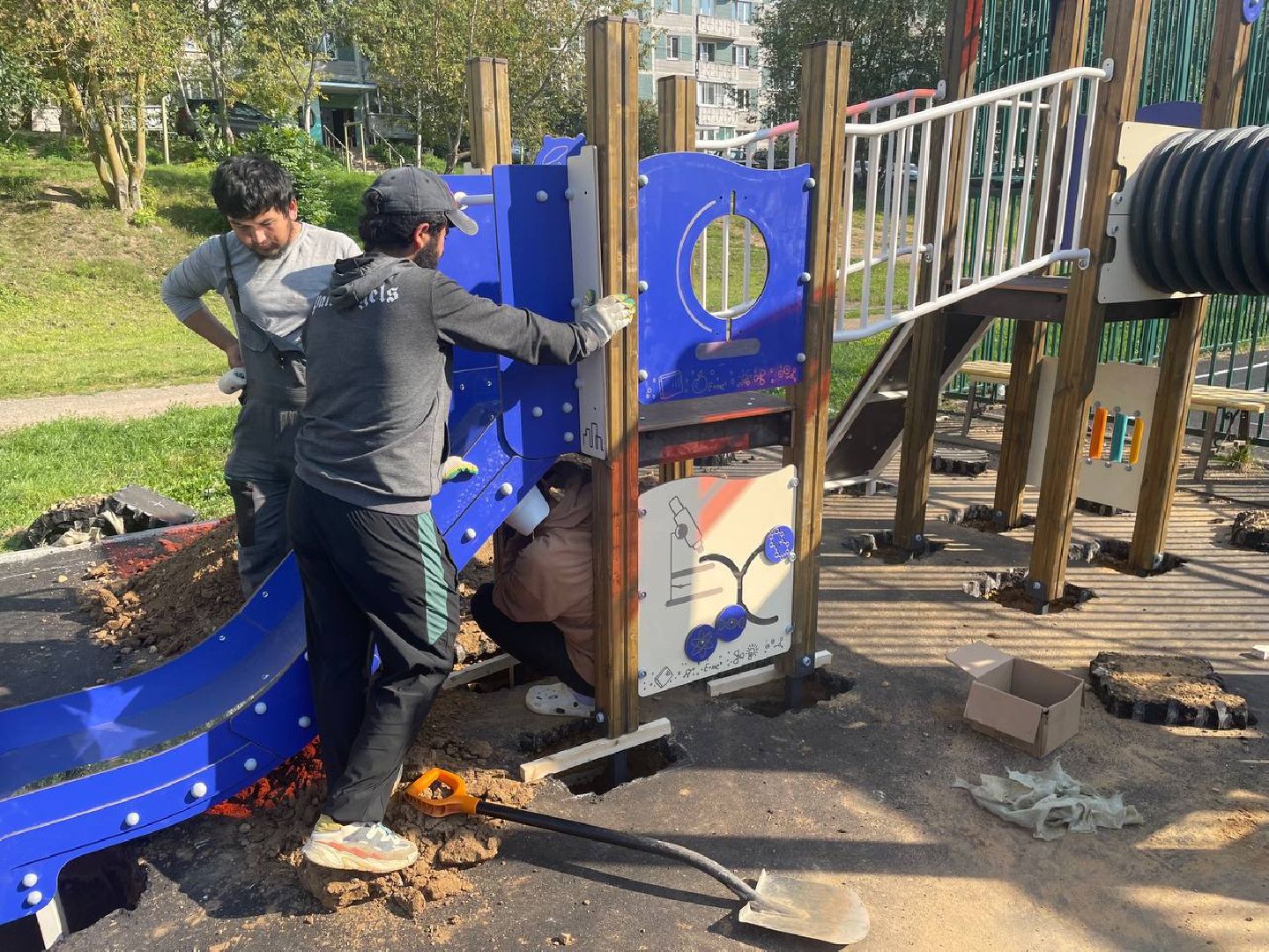 Дмитров, Губернаторская детплощадка, Минблаго,