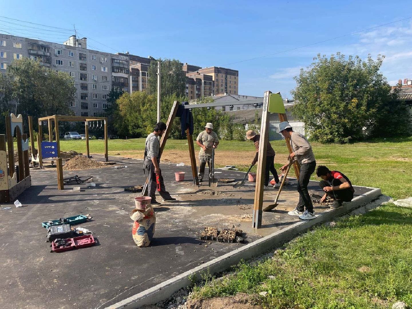 Дмитров, Губернаторская детплощадка, Минблаго,