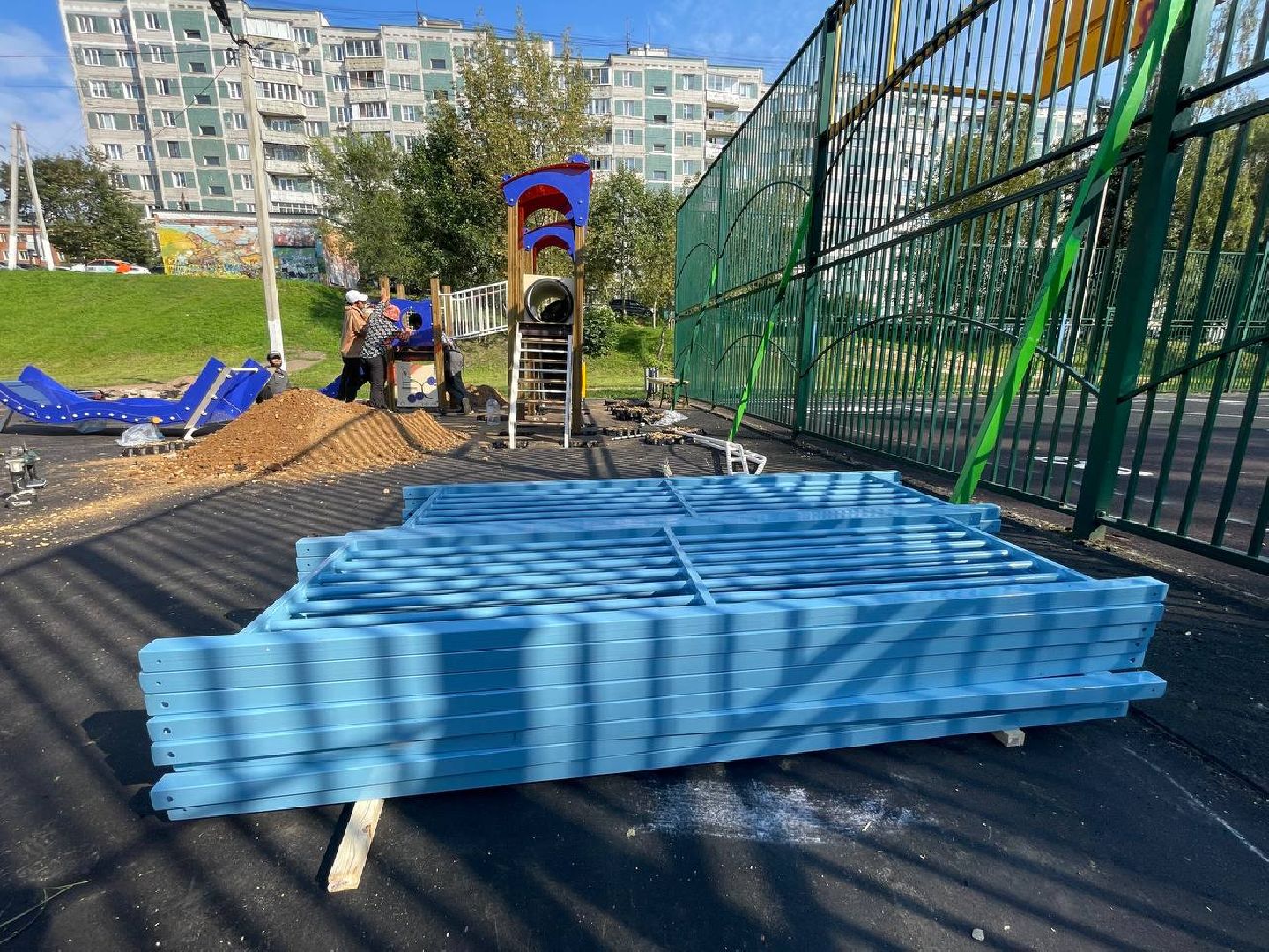 Дмитров, Губернаторская детплощадка, Минблаго,