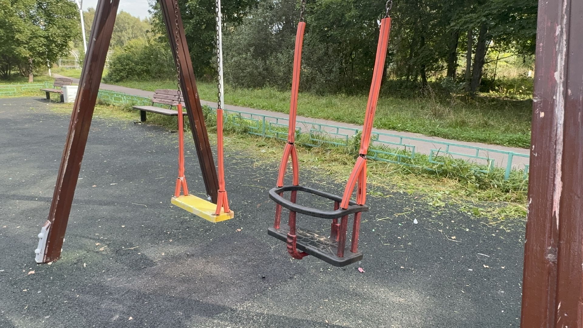 Солнечногорск, Уборка, покос травы, ремонт площадки, Жители,