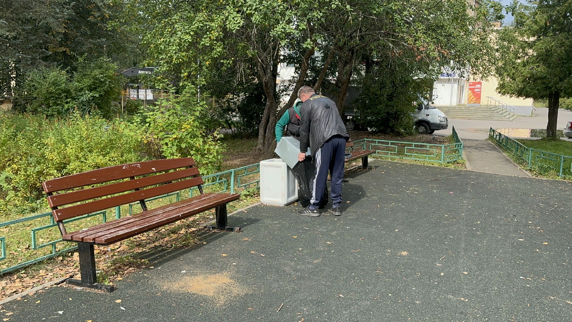 Солнечногорск, Уборка, покос травы, ремонт площадки, Жители,