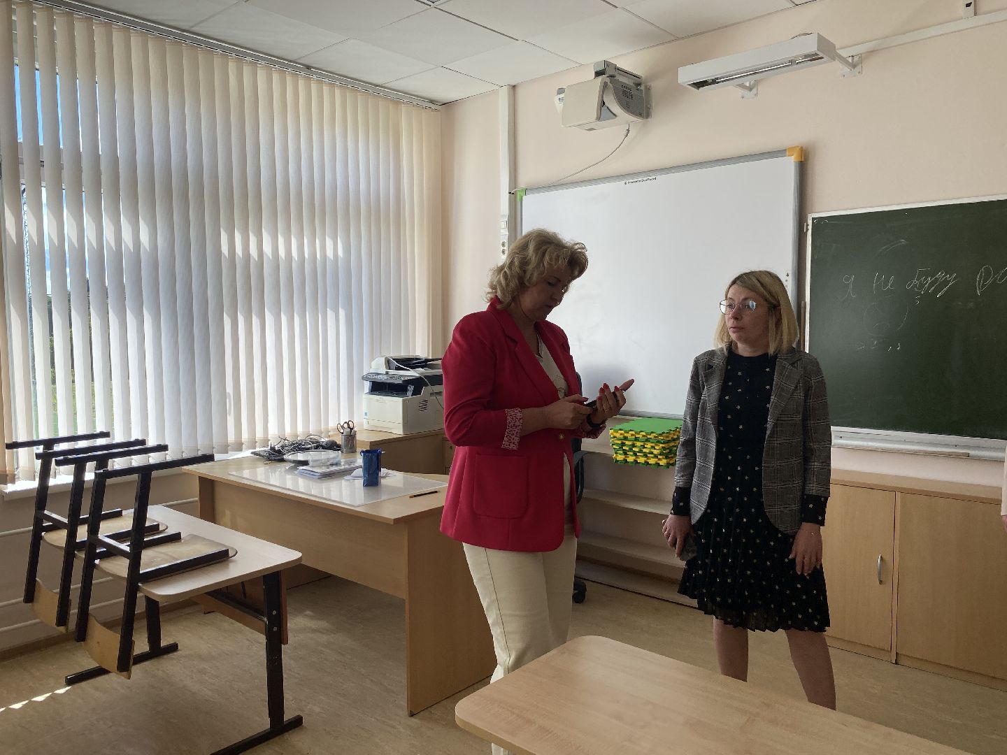 школа перспектива власиха, школа Перспектива, новый учебный год, готовность школы, учебный год 2024-2025, трудовые бригады перспектива,