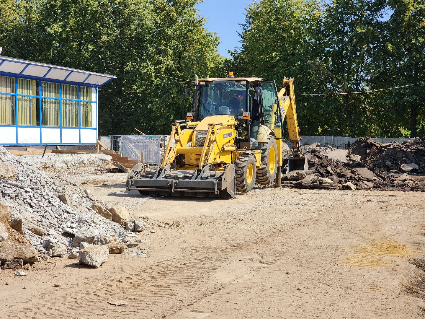 воскресенск, благоустройство, ледовый дворец,