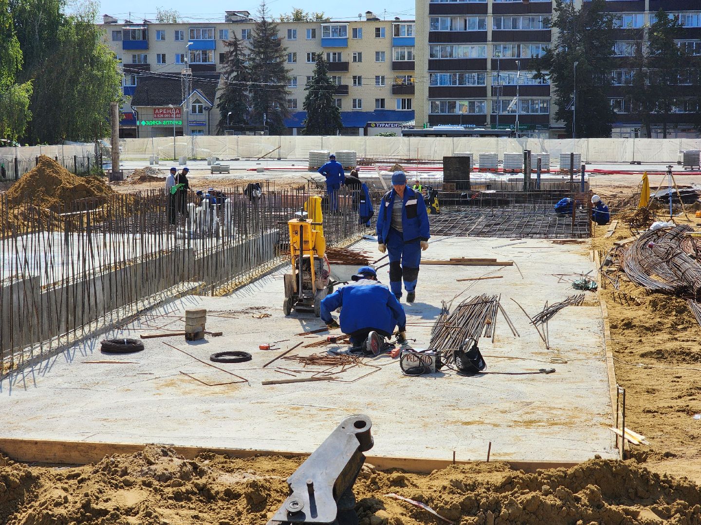 воскресенск, благоустройство, ледовый дворец,