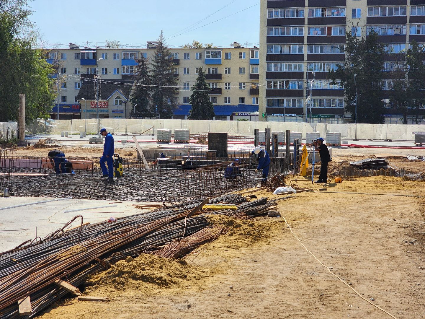 воскресенск, благоустройство, ледовый дворец,