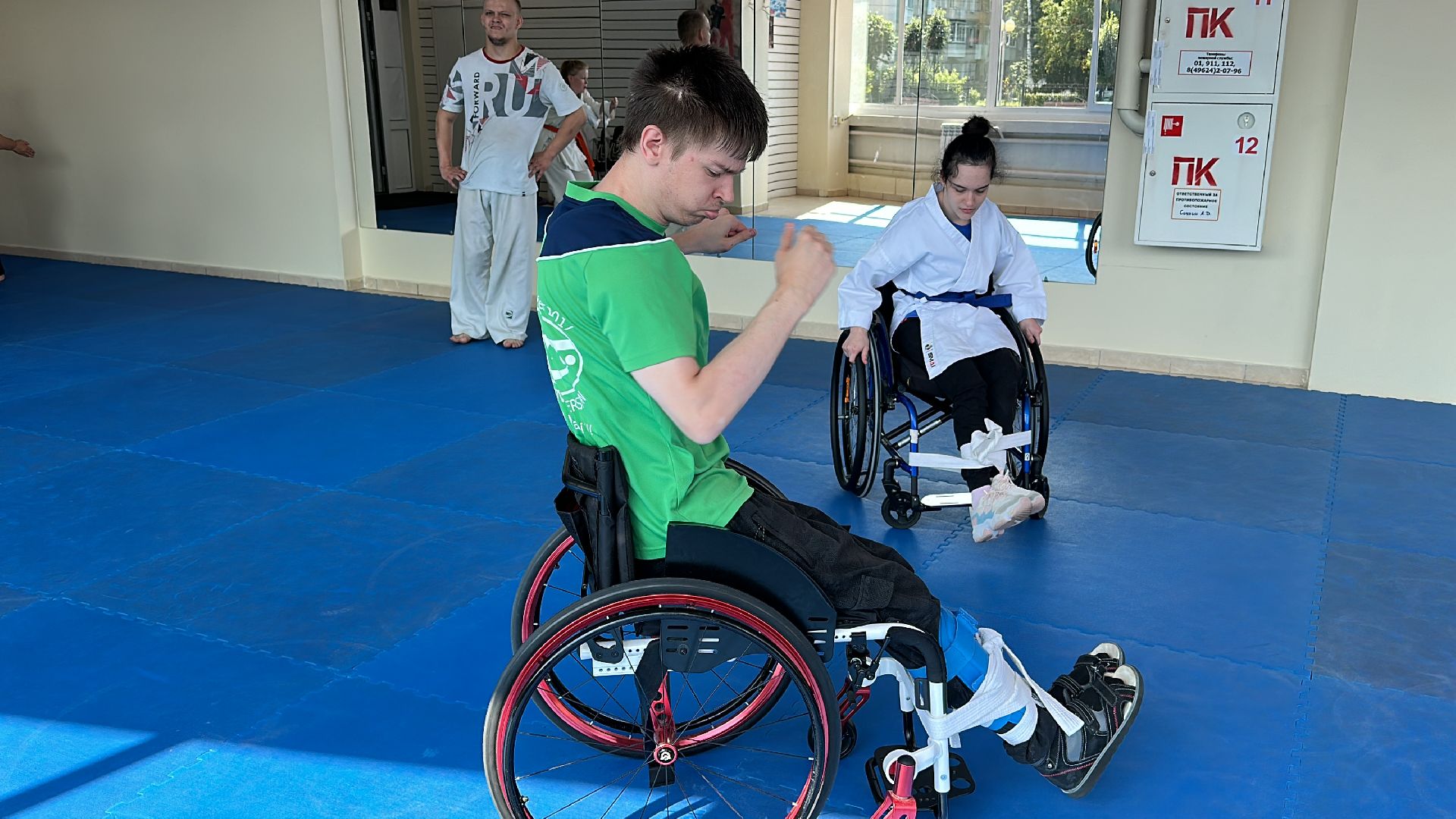 Клин, общество, спорт, пара-каратэ, Чемпионат России, Подмосковье,