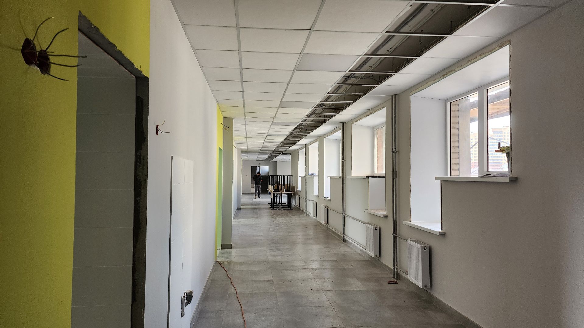 ремонт в школе, Ремонт шко, Образование, Строительство, Домодедово, топ 100 школ подмосковья, СОШ 2, Подмосковье, Капитальный ремонт,