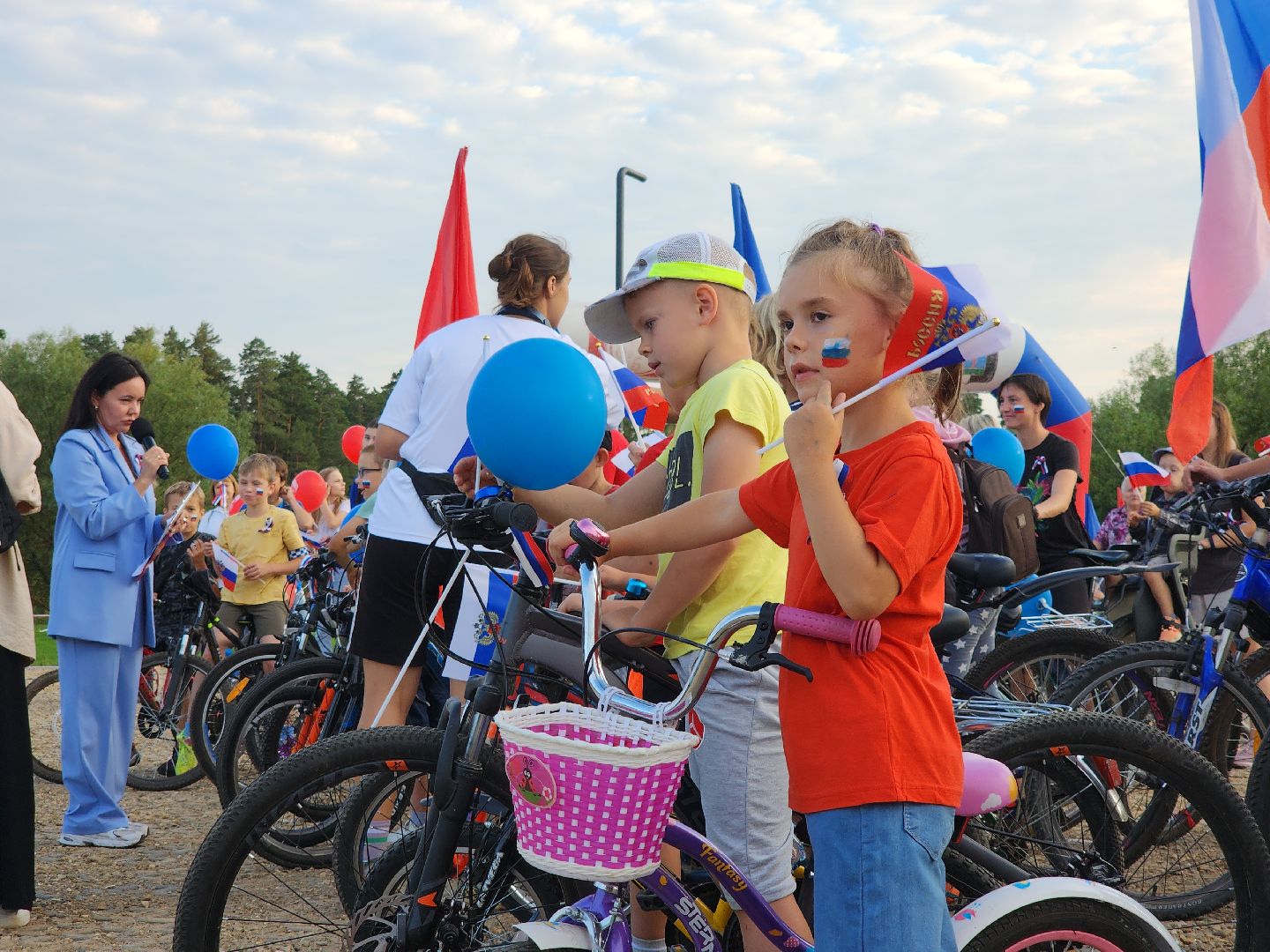 Черноголовка, День Флага Российской Федерации, Велопробег, Благоустройство,