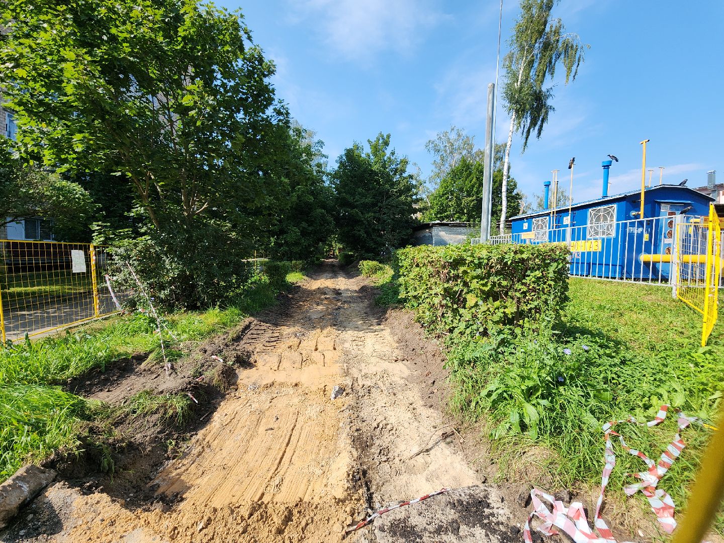 Черноголовка, ремонт тепловых сетей, подготовка к отопительному сезону,