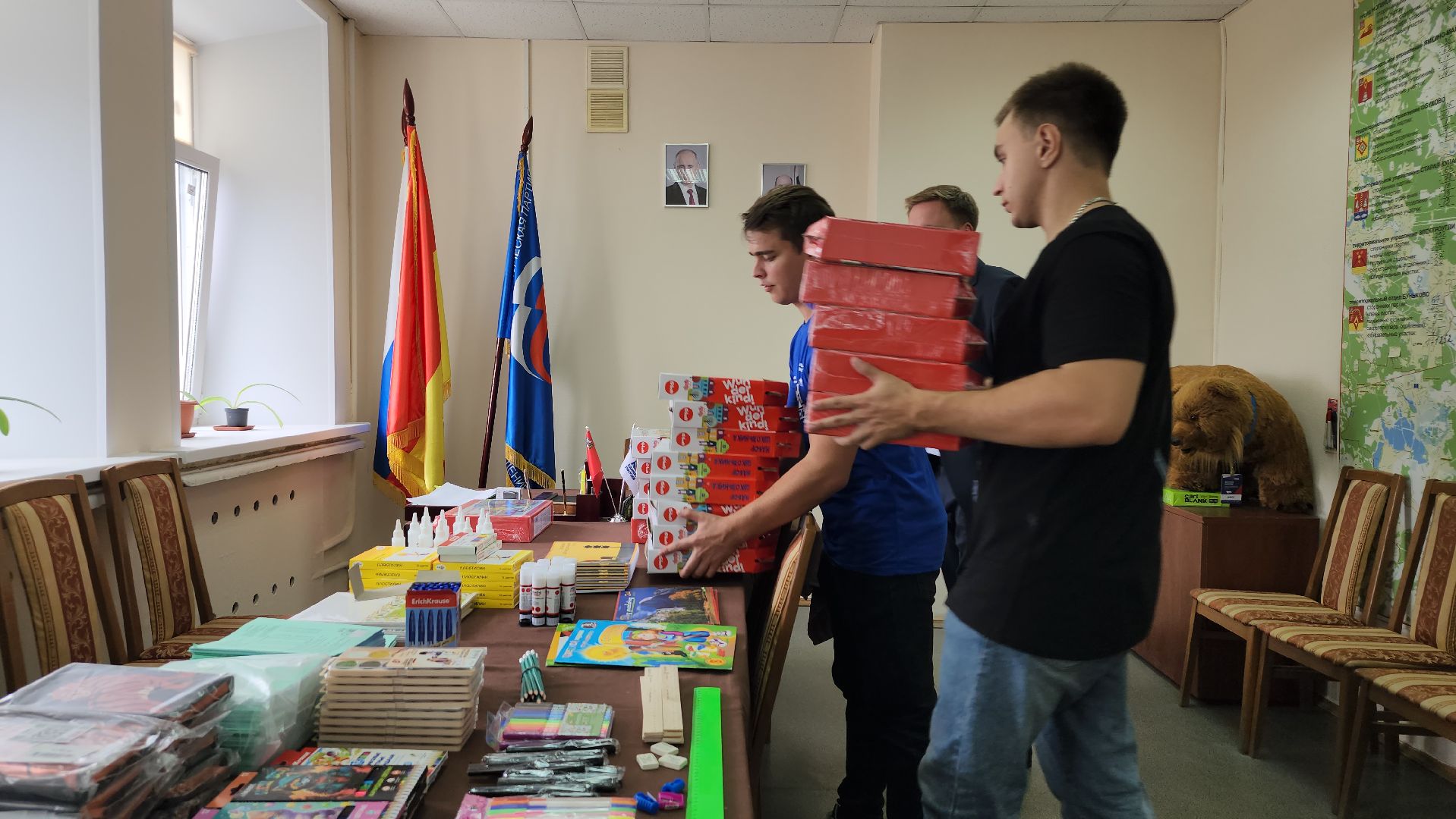 собери ребёнка в школу, благотворительная акция, подготовительные работы, Ногинск, Богородский городской округ,