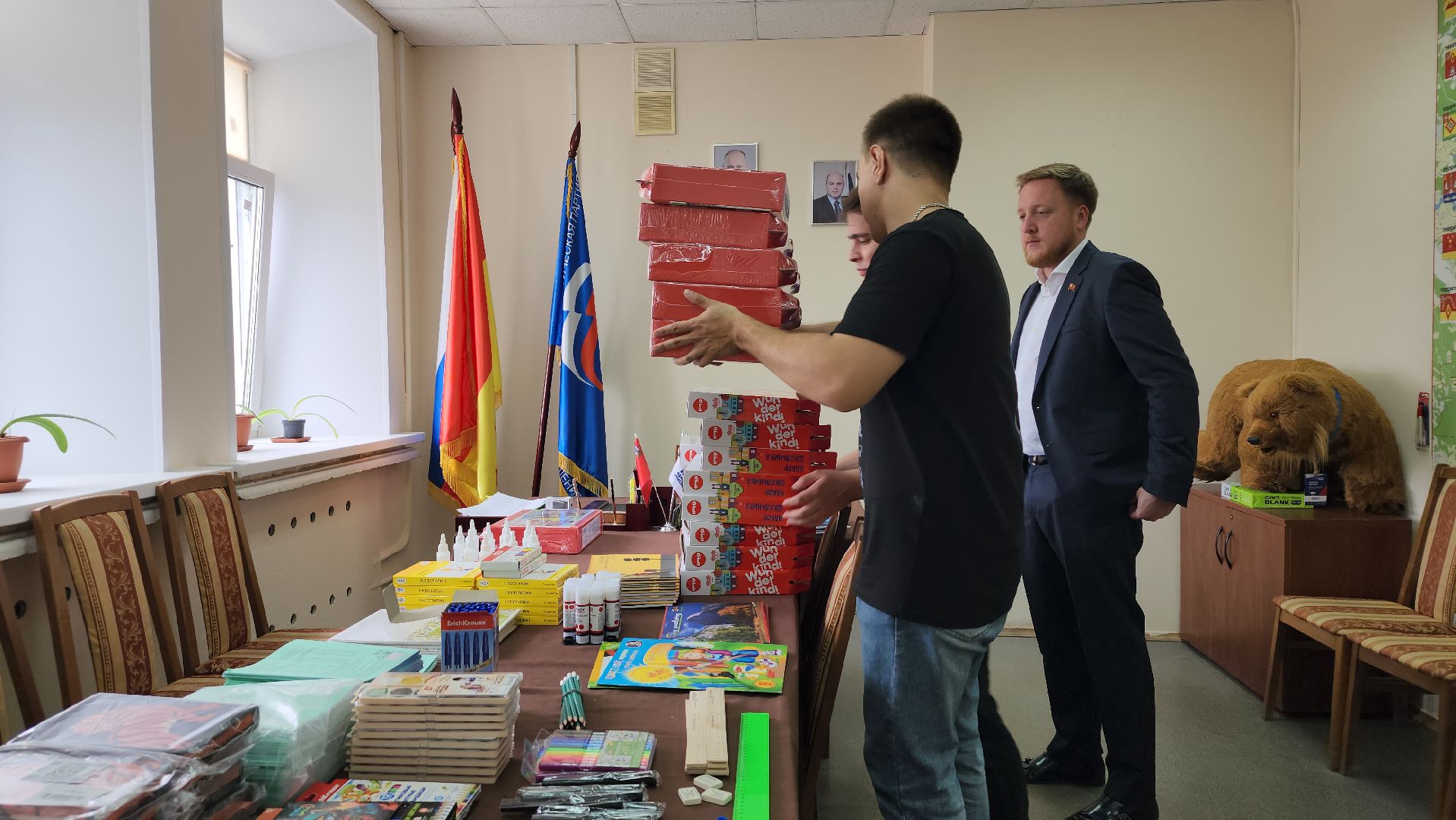 собери ребёнка в школу, благотворительная акция, подготовительные работы, Ногинск, Богородский городской округ,