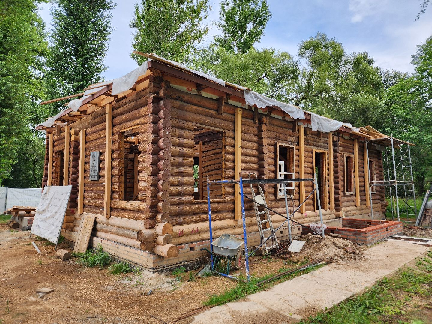 Чехов, село Мелихово, музей-заповедник, административное здание, реконструкция, модернизация, ремонт,