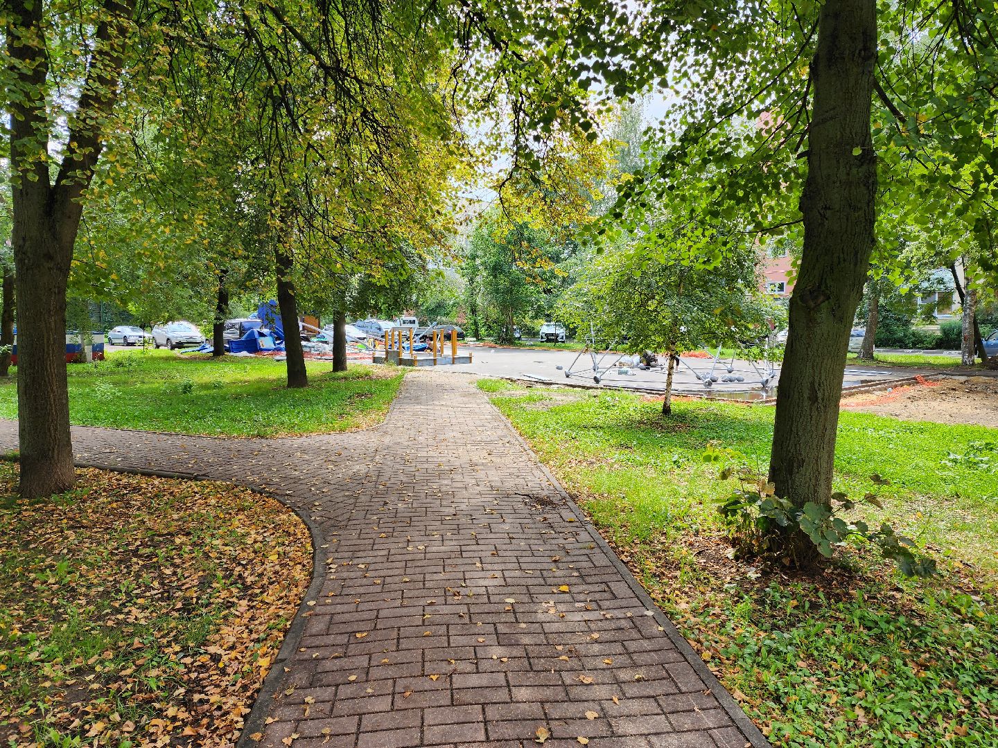 бронницы, благоустройство, модернизация детских игровых площадок, Марьинский переулок 5,