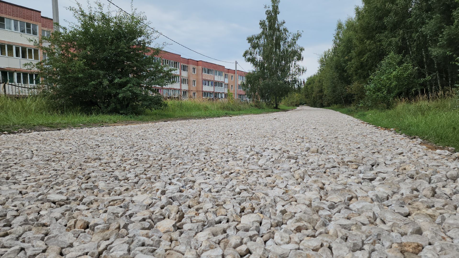 кашира, ремонт дорог, грунтовая дорога, снт полянка,