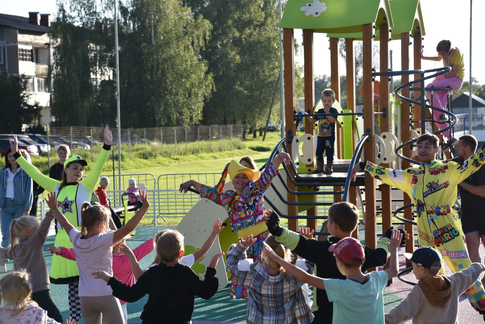 лотошино, ушаково, детская площадка, благоустройство,