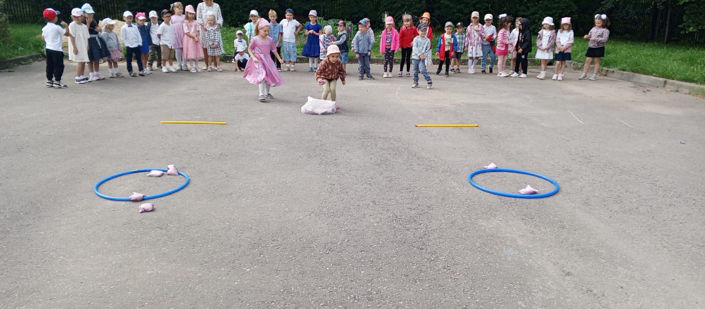 пушкинский, символика, гимн рф, флаг россии, герб, балалайка, дети, веселые старты,