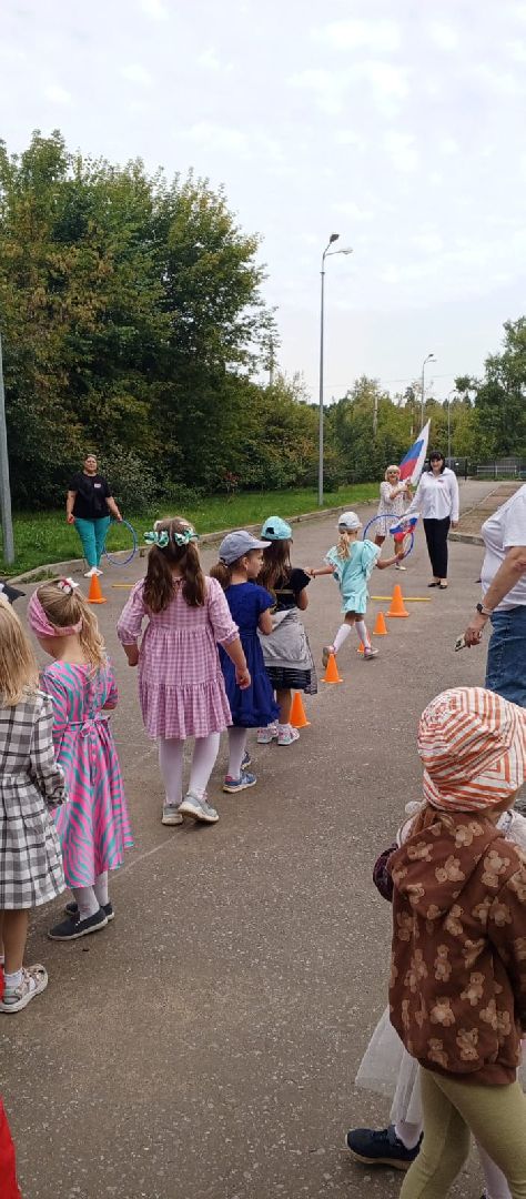 пушкинский, символика, гимн рф, флаг россии, герб, балалайка, дети, веселые старты,