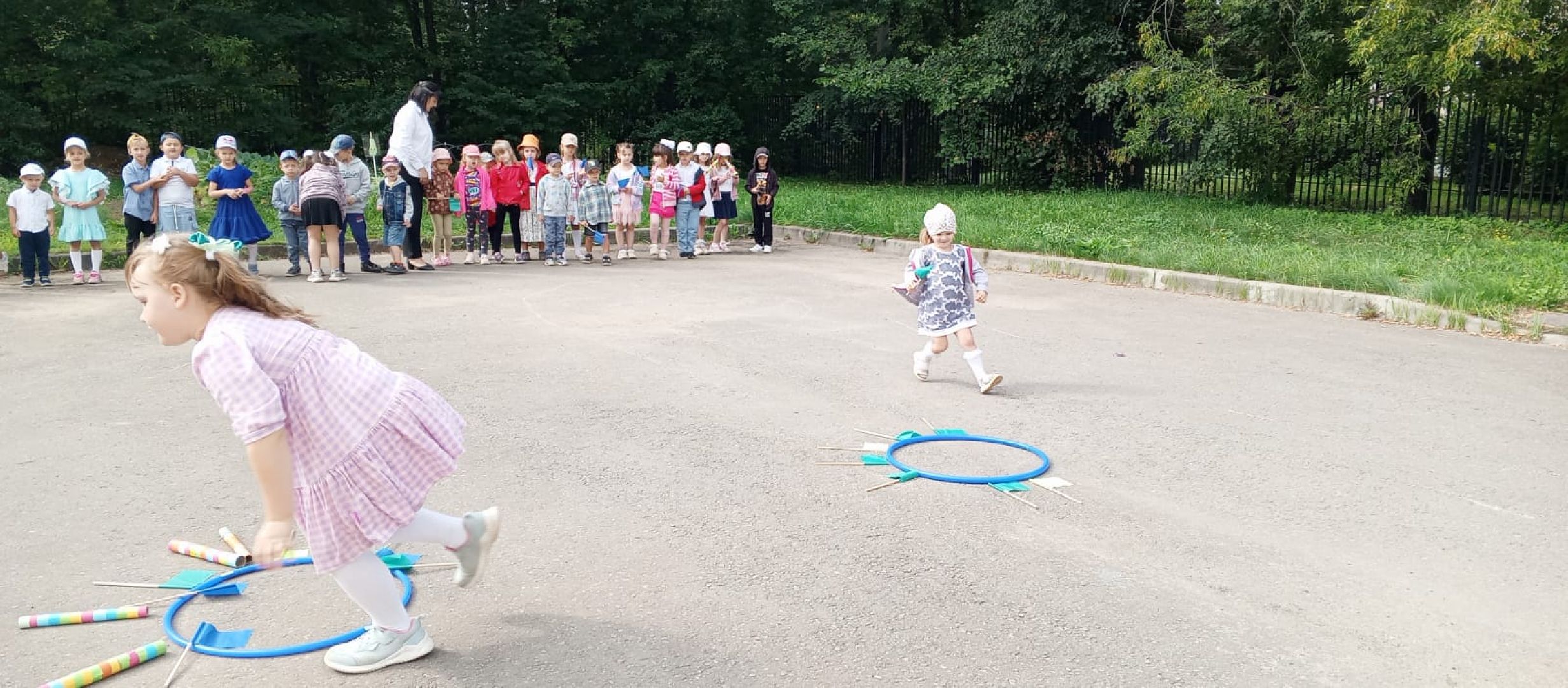 пушкинский, символика, гимн рф, флаг россии, герб, балалайка, дети, веселые старты,