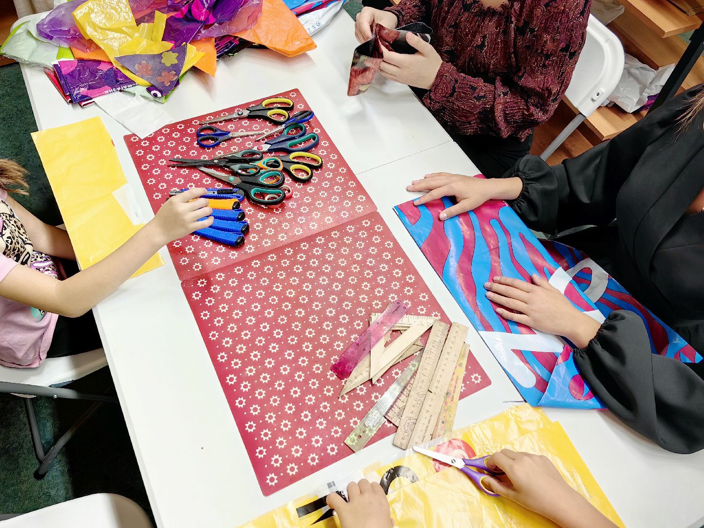 библиотека, день открытых дверей, книга, закладка для книг, апсайклинг, мастер-класс, творческий коллектив,