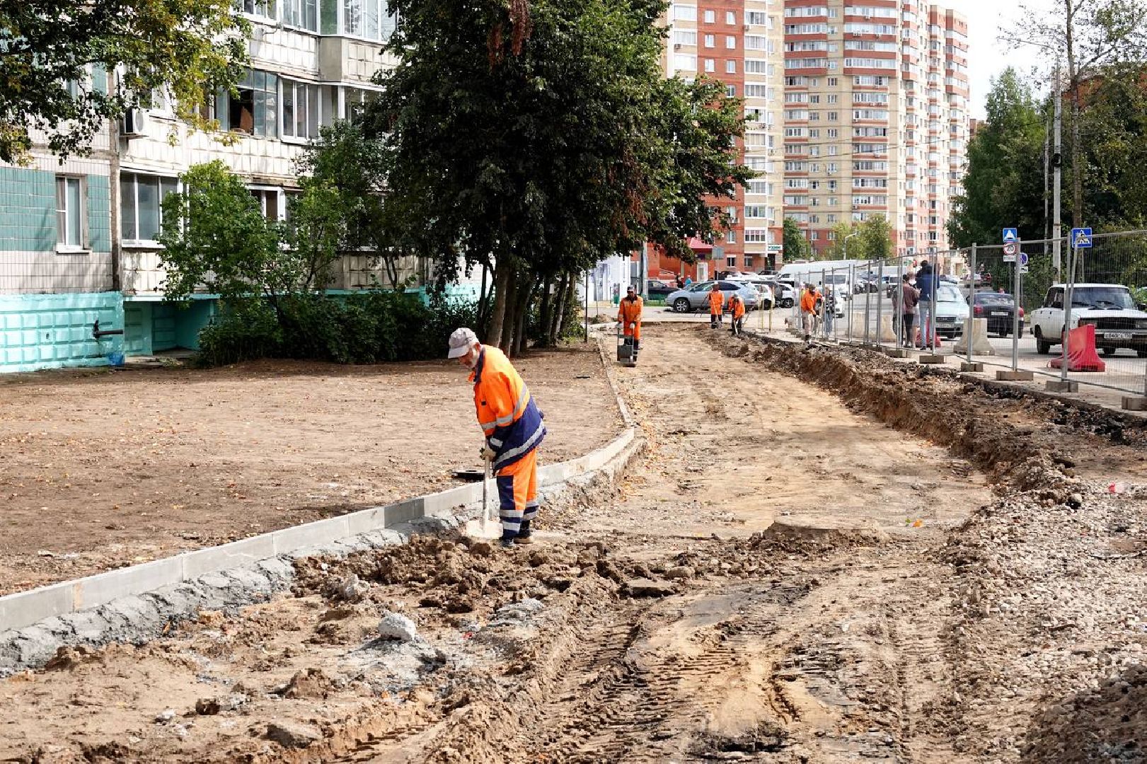 Благоустройство, Парк, Пешеходный маршрут, Сергиев Посад, Общественные территории,